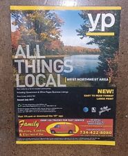 Yp 2017 West Northwest Area Michigan 734/248 Telephone Phone Book Directory picture