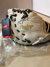 🔥 MARK GRACE AUTOGRAPHED SIGNED RAWLINGS BASEBALL GLOVE PSA CERTIFIED 🔥 picture