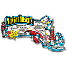 Massachusetts Jumbo State Magnet by Classic Magnets picture
