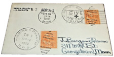 APRIL 1950 DM&IR MISABE & IRON RANGE HIBBING & DULUTH TRAIN #2 RPO POST CARD picture