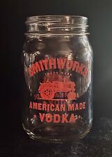 Smithworks (tm) American Made Vodka By Blake Shelton Promo Mason Style Jar New picture