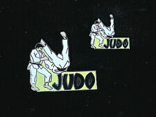 Vintage Martial Arts Judo (Lot of 2) hat pins picture