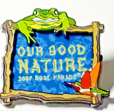 Rose Parade 2007 OUR GOOD NATURE Lapel Pin picture