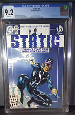 Static #1 DC Comics Milestone 1993 CGC NM- picture