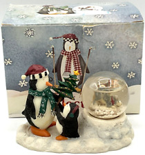 1999 Limited Edition Debbie Mumm Series 1 Mummford’s Journey Penguin Snow Globe picture