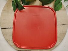 VTG Tupperware Replacement Lid Seal #1623 MODULAR MATES Square 7x7 Paprika Red picture