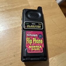 Vintage  Sealed Bubble Gum Rain-Blo 1996 Leaf Flip Phone picture