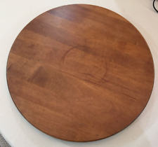 Tell City 20” Andover Vintage Wood Revolving Lazy Susan picture