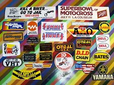 vtg 1970s-2000s Motocross sticker - Lockhart Permatex Cir Cycle Posa + picture