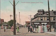 Postcard Transfer Station Salisbury Beach MA  picture