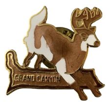 Vintage Grand Canyon National Park Deer Travel Souvenir Pin picture