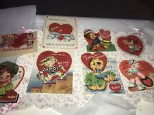 Vintage Valentines 1940’s  Lot Of 8 picture