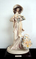 Bruno Merli 'Lady with Flowers' Capodimonte Sculpture picture
