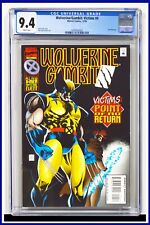 Wolverine Gambit Victims #4 CGC Graded 9.6 Marvel 1995 Red Foil Logo Comic Book. picture