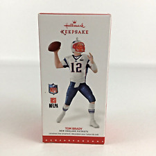 Hallmark Keepsake Ornament Football NFL New England Patriots Tom Brady New 2015 picture