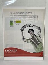 Sandisk Memory Stick Pro Duo PSP - Video Game Print Ad / Poster Promo Art 2006 picture