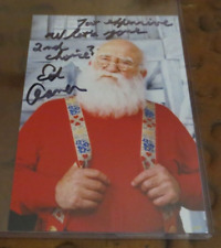 Ed Asner as Santa Claus in Elf signed autographed photo picture