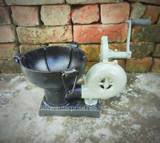Vintage Style Forge Furnace With Hand Blower Pedal Type Handle Blacksmith . picture