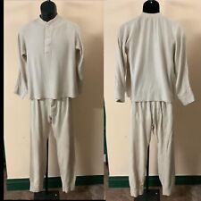 VTG 1951 US MARINE CORP 4pc Undershirt and Drawers . White Cotton Knit . 1951-53 picture