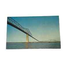 Postcard Cooper River Bridge Charleston South Carolina Vintage B274 picture
