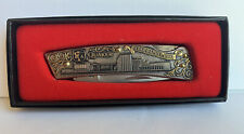 Quaker Oats Oatmeal 125 Years Commerative Jack Knife Pocket Knife by Kutmaster picture