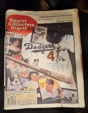 Sports Collectors Digest 9/28/90 Brooklyn Dodgers Duke Snider cover picture