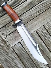 WILD CUSTOM HANDMADE 16 INCHES LONG IN HIGH GRADE STEEL HUNTING BEAUTIFUL BOWIE picture