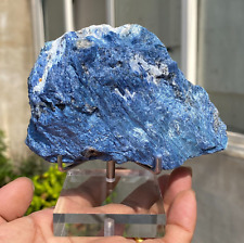 445g Large Dumortierite Blue Fibrous Gemstone Crystal Rare Raw Healing Specimen picture
