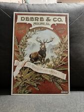 Vintage John Deere & Co Moline, Ill 1947-1897 Metal Sign picture