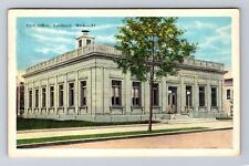 Ypsilanti MI-Michigan, Post Office, c1927 Antique Vintage Souvenir Postcard picture
