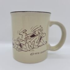 Vintage 1979 Henry Syverson Mug Laughing Men Funny Made in Japan picture
