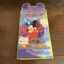 Walt Disney World Pressed Coin Penny Collection Book Lot of 57 WDW Sea World picture