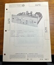 1957 H H Scott Model 330 Radio Photofact Service Manual Foldout Folder picture