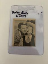 1948 SWELL, BABE RUTH STORY, Babe Ruth, Claire Hodgson. number 4 card. Near mint picture