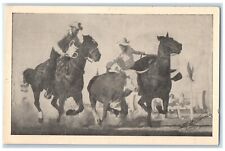 1941 Iowa's Championship Rodeo Horse Cowboy Contest Sidney Iowa Vintage Postcard picture
