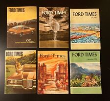 Lot of 6 Ford Times Automobile Magazine Booklets picture