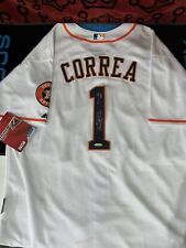 Carlos Correa signed jersey Houston Astros Autographed Roy Inscription Tristar picture