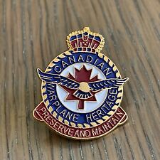 Vintage Canadian Warplane Heritage Museum Preserve And Maintain Snapback Pin picture