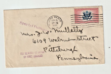 1937 Scott #  CE2 SPECIAL DELIVERY AIR MAIL ,  HOTEL Cover from California to PA picture