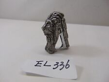 Frankli Wild Staple puller Pewter Lion Head Office Rare #216 picture