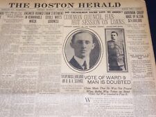 1907 MARCH 1 THE BOSTON HERALD - DID COUNCILMAN SACKS VOTE ON ORDER - BH 389 picture