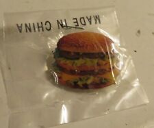 2006 MCD McDonald's Big Mac Hamburger Employee Crew Lapel Pin Advertise Promo 1