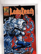 Lady Death Wizard #1/2 (1994, Chaos Comics) w/ Signed COA Comic in sleeve (ir picture