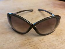 New TOM FORD WHITNEY 64mm Authentic Sunglasses Olive Green FT0009 original case picture