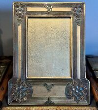 SUPERB TIFFANY STUDIOS NEW YORK ABALONE PHOTO PICTURE FRAME 1147 ENAMELED RAREST picture