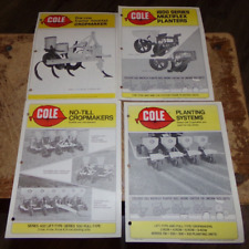 4-lot vintage cole planters brochures in very good shape used picture