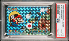 PSA 10 Mario & Bob-Omb Prism #10 Terebi Denwa Super Mario World Part 2 1993 picture