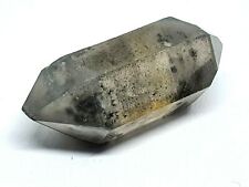 Black Herkimer Diamond Black Anthraxolite Inclusions as Pictured 8.9 gram Spbh64 picture