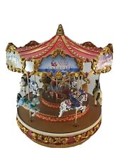 Mr. Christmas Triple Decker Carousel Musical Carousel Plays 50 Songs Working picture