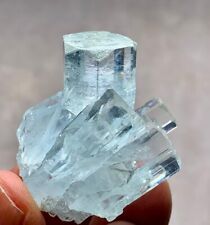 220 Cts Full Terminated Aquamarine Crystal Bunch from Skardu Pakistan picture